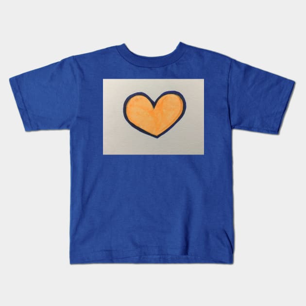 Heart. Kids T-Shirt by Radrenart